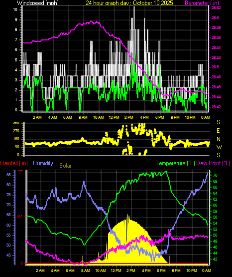 24 Hour Graph for Day 10