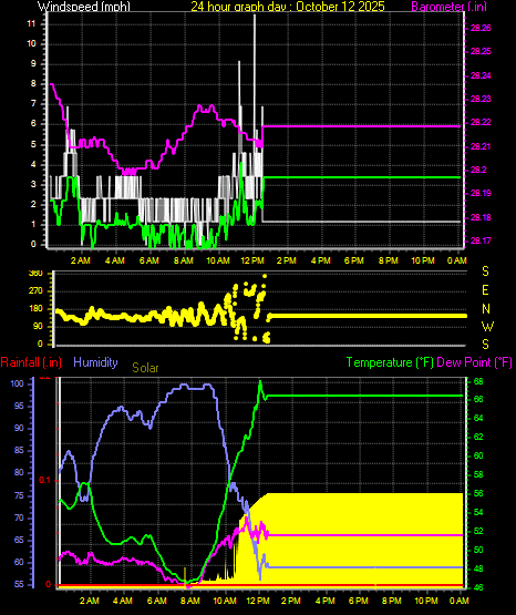 24 Hour Graph for Day 12