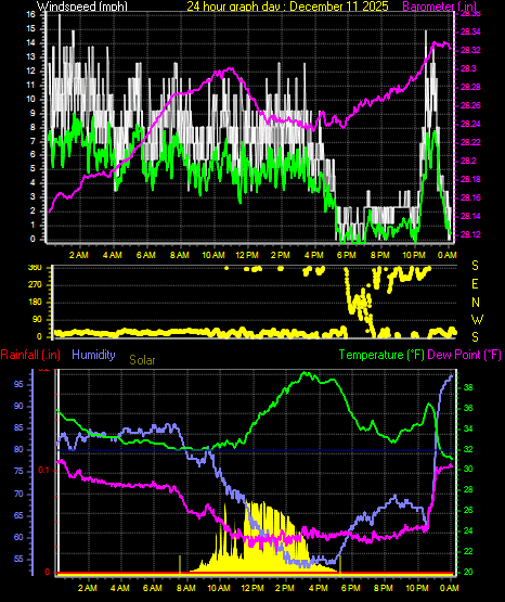 24 Hour Graph for Day 11